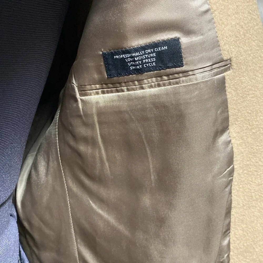 Jos. A. Banks Camel Hair suit coat Sz 46 Reg